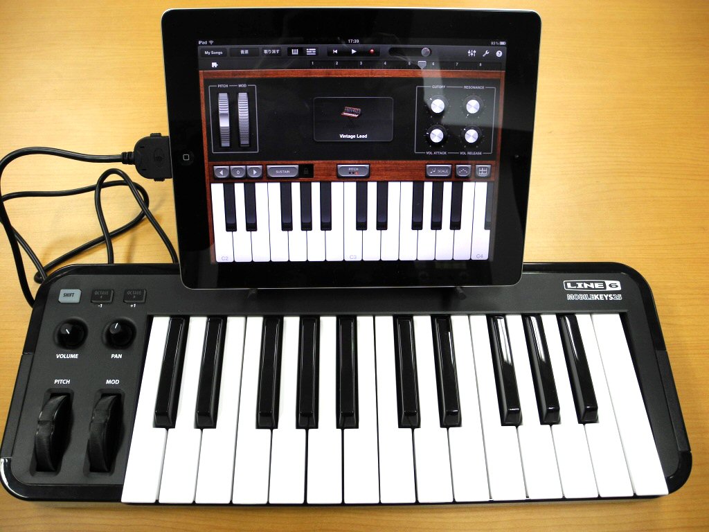 iPhone/iPadで使えるフルキーのMIDI鍵盤をLine 6が発表! | DTMステーション