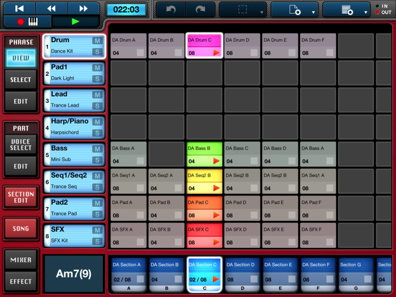 現代版QY10、Mobile Music Sequencerで音楽を作ろう！ DTMステーション