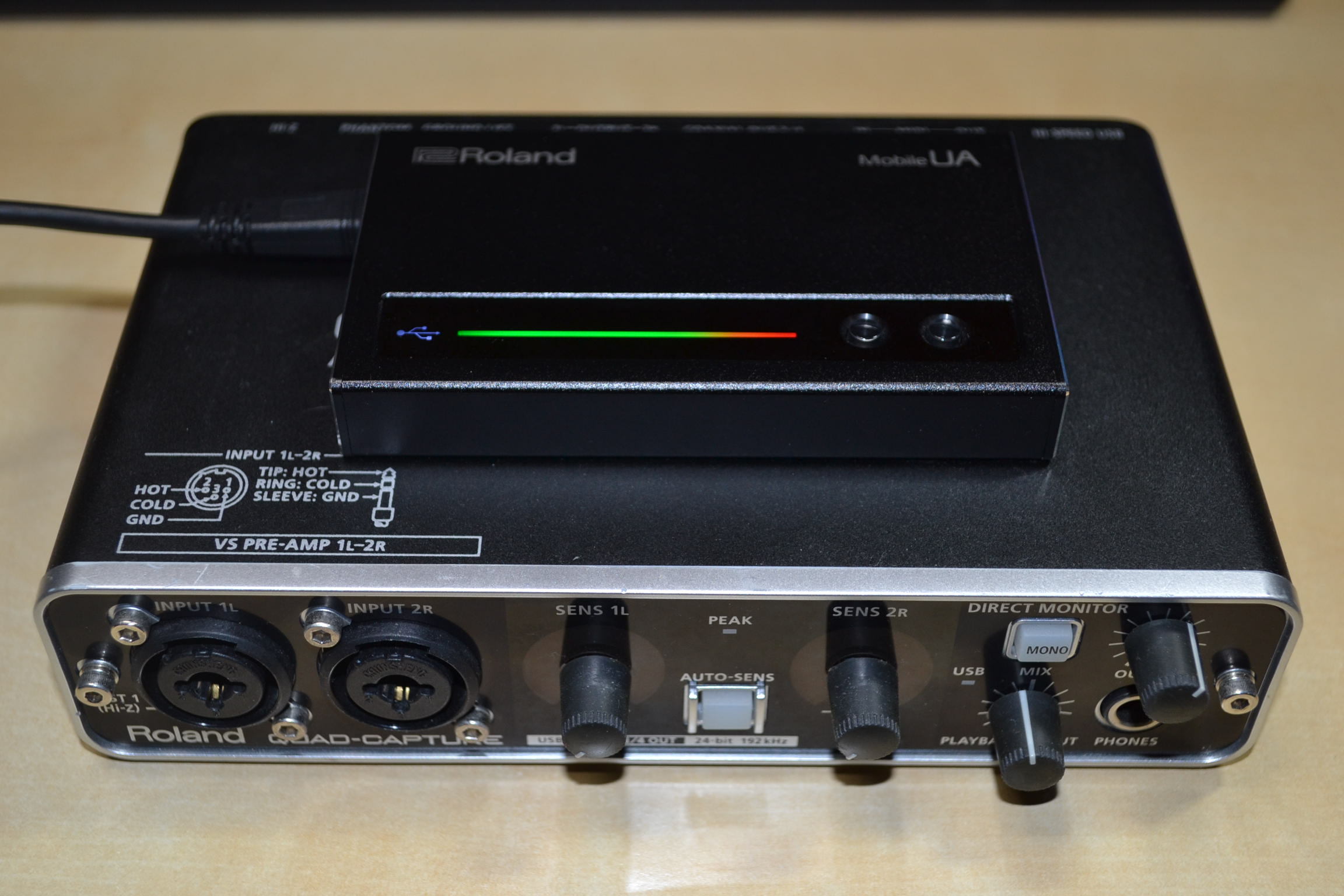 Roland UA-M10 オーディオインターフェース