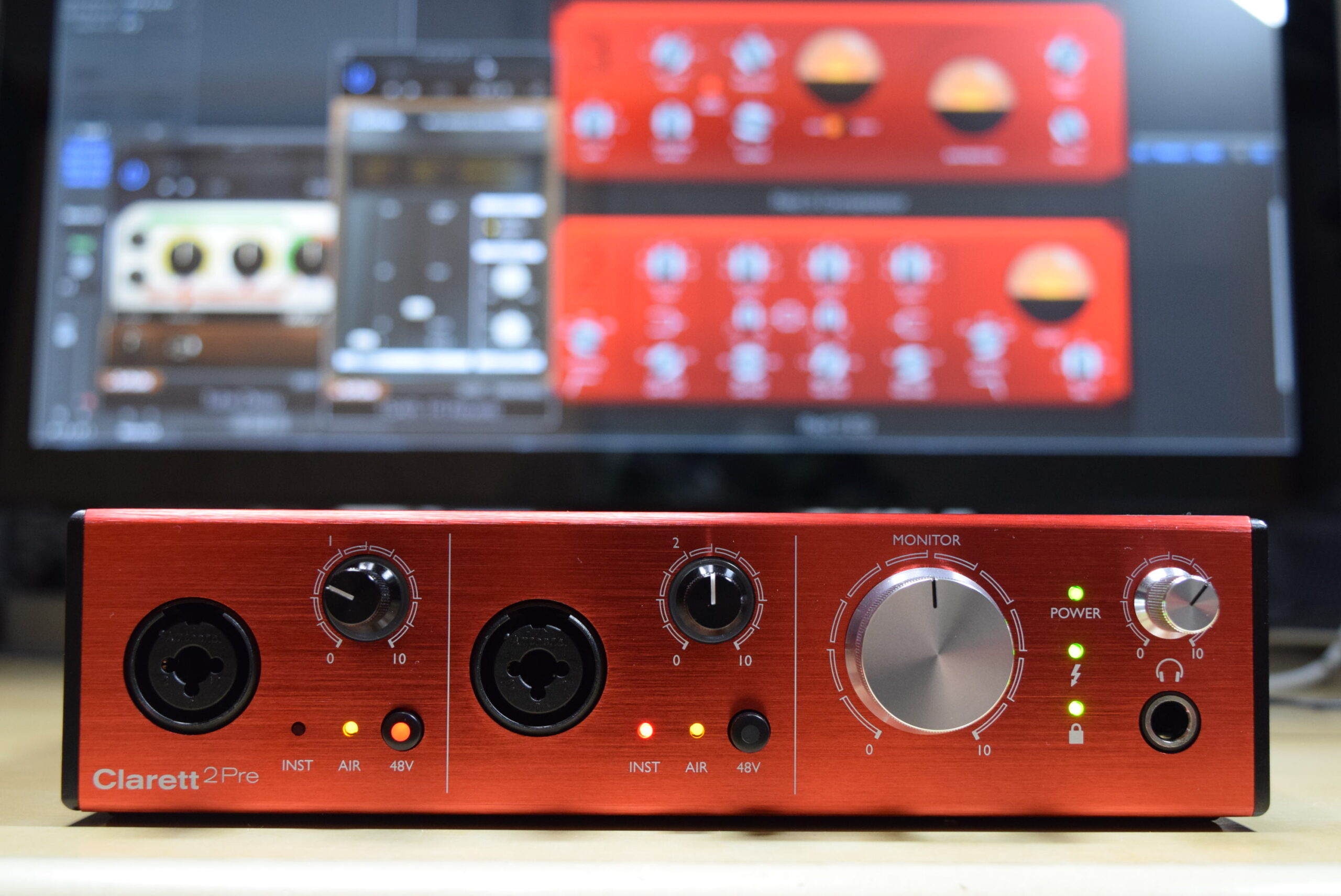 Focusrite Clarett 2Pre(Thunderboltケーブル付属