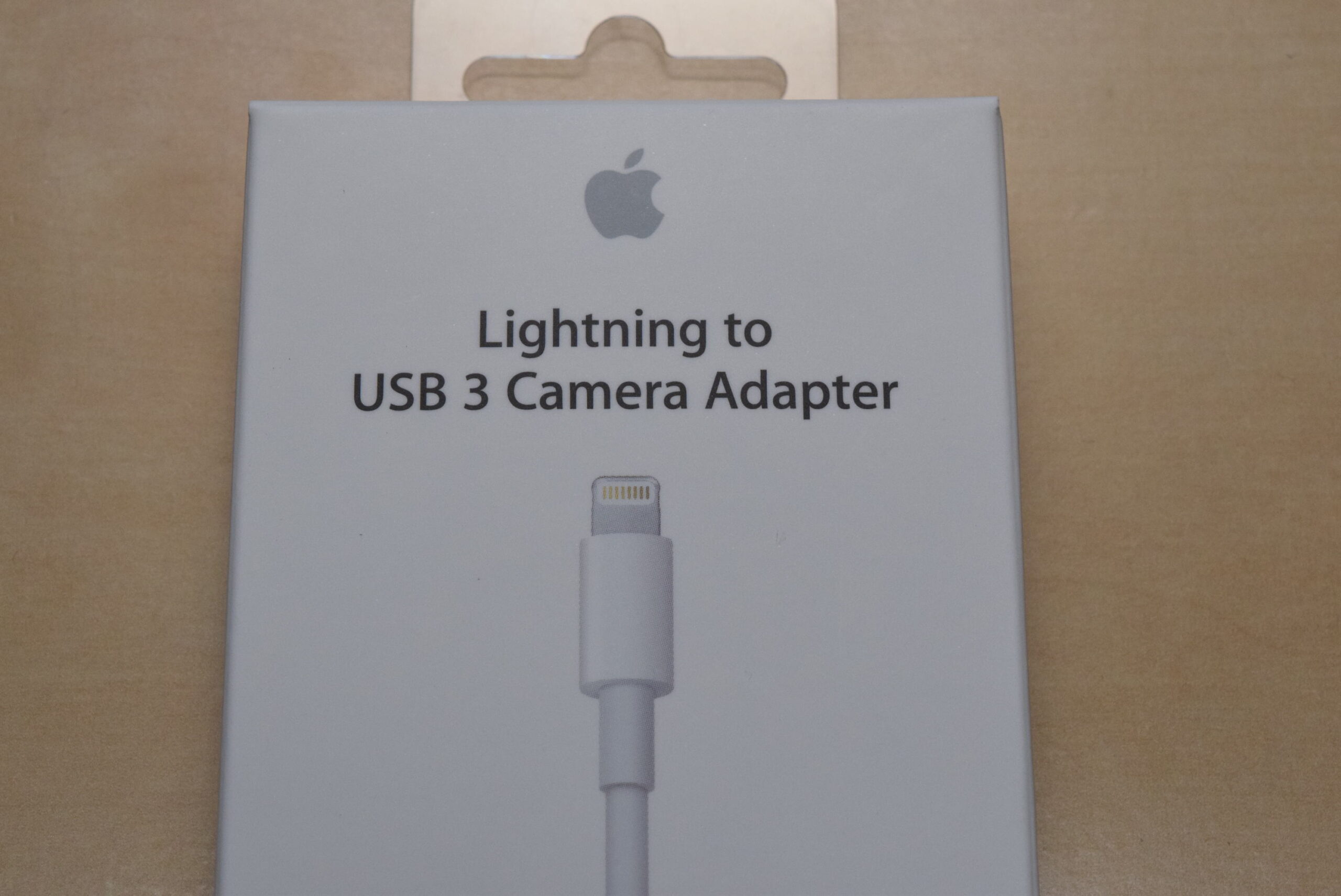 Apple Lightning - USB 3カメラアダプタ