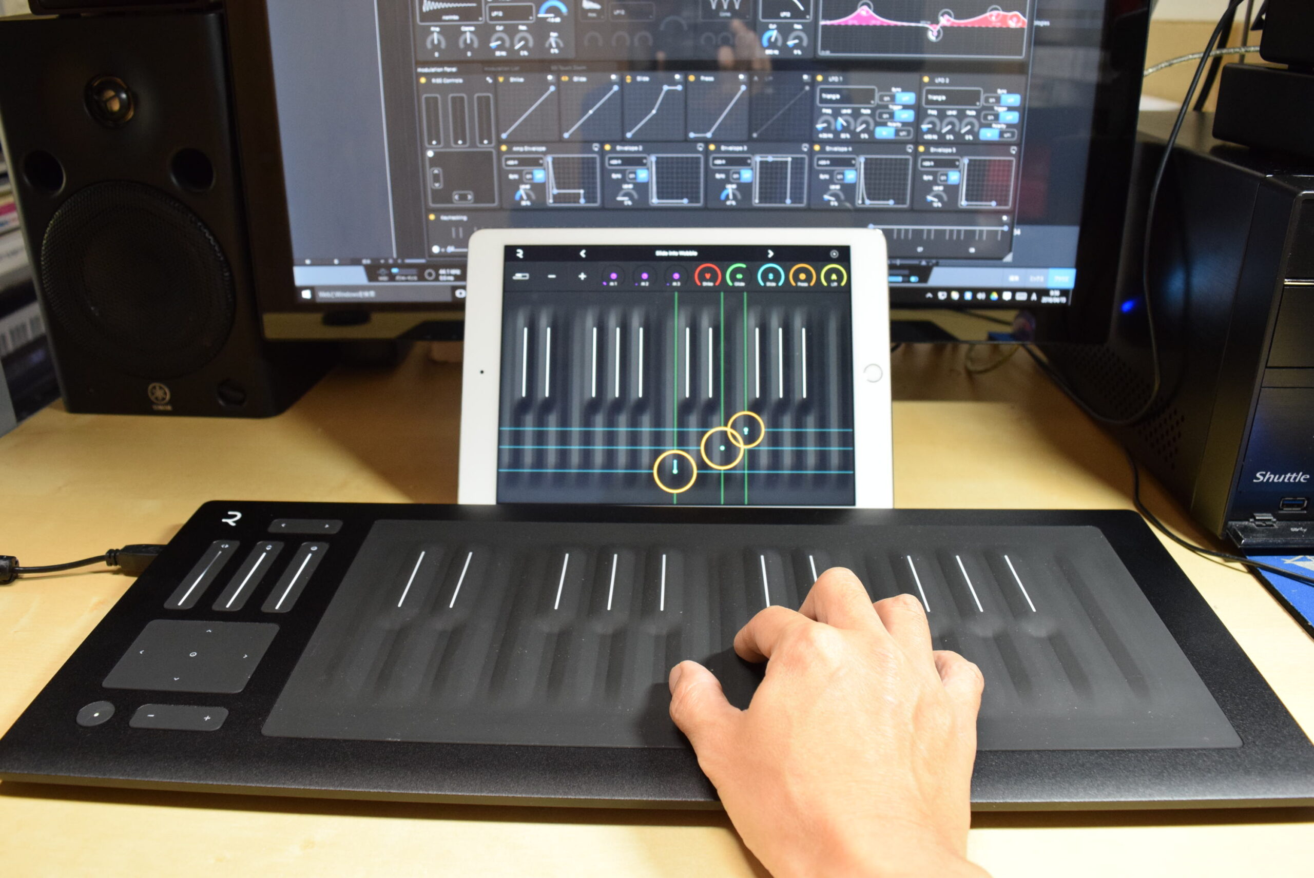 ROLI seaboard RISE25 MIDIキーボード dtm daw - DTM/DAW ROLI seaboard RISE25 MIDIキーボード dtm daw - DTM/DAW