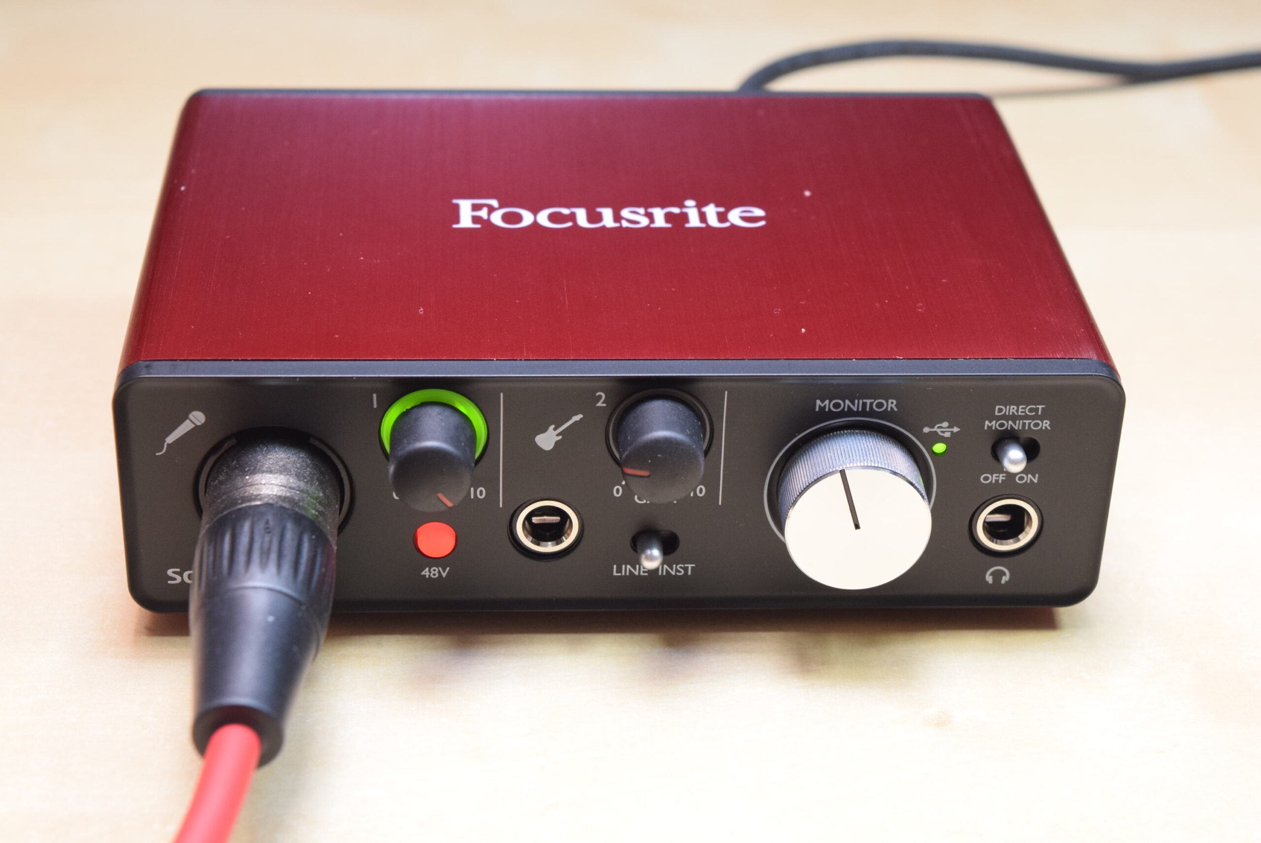 FOCOSRITE scarlett SOLO G2