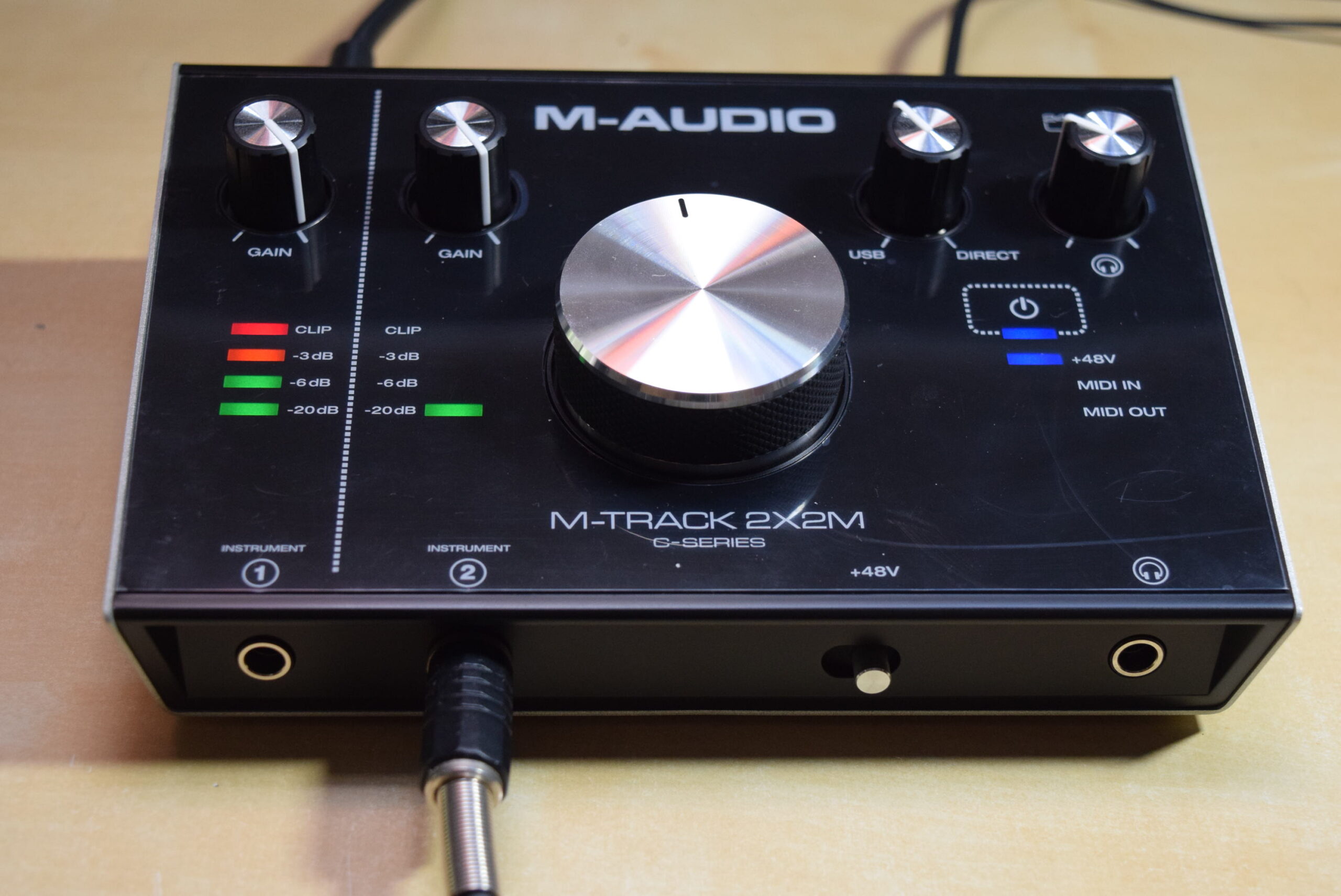 M-Audio Recording Streaming Podcasting Bundle M-Track Duo USB Audio Interface und Marantz MPM-1000 Kondensatormikrofon 