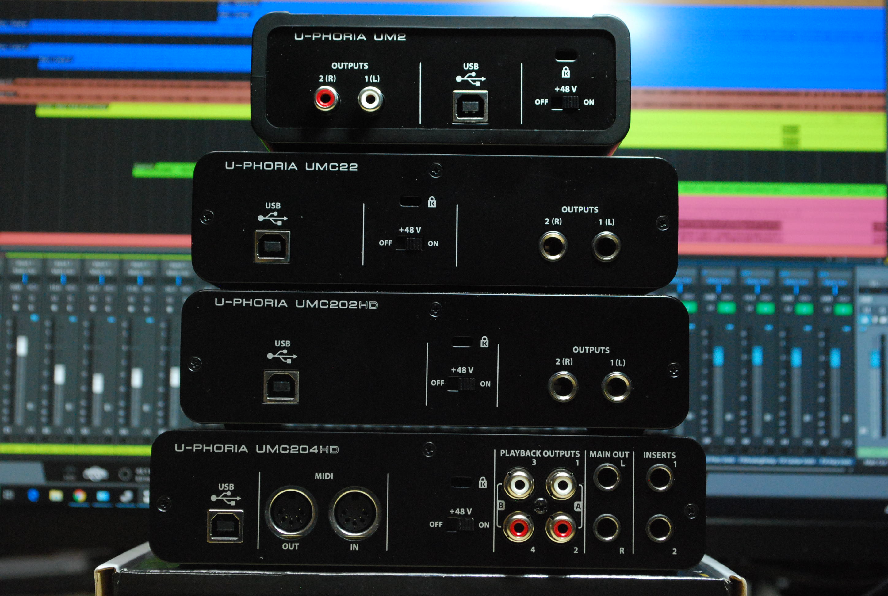 オーディオインターフェイスが4,698円!?価格破壊のbehringer U