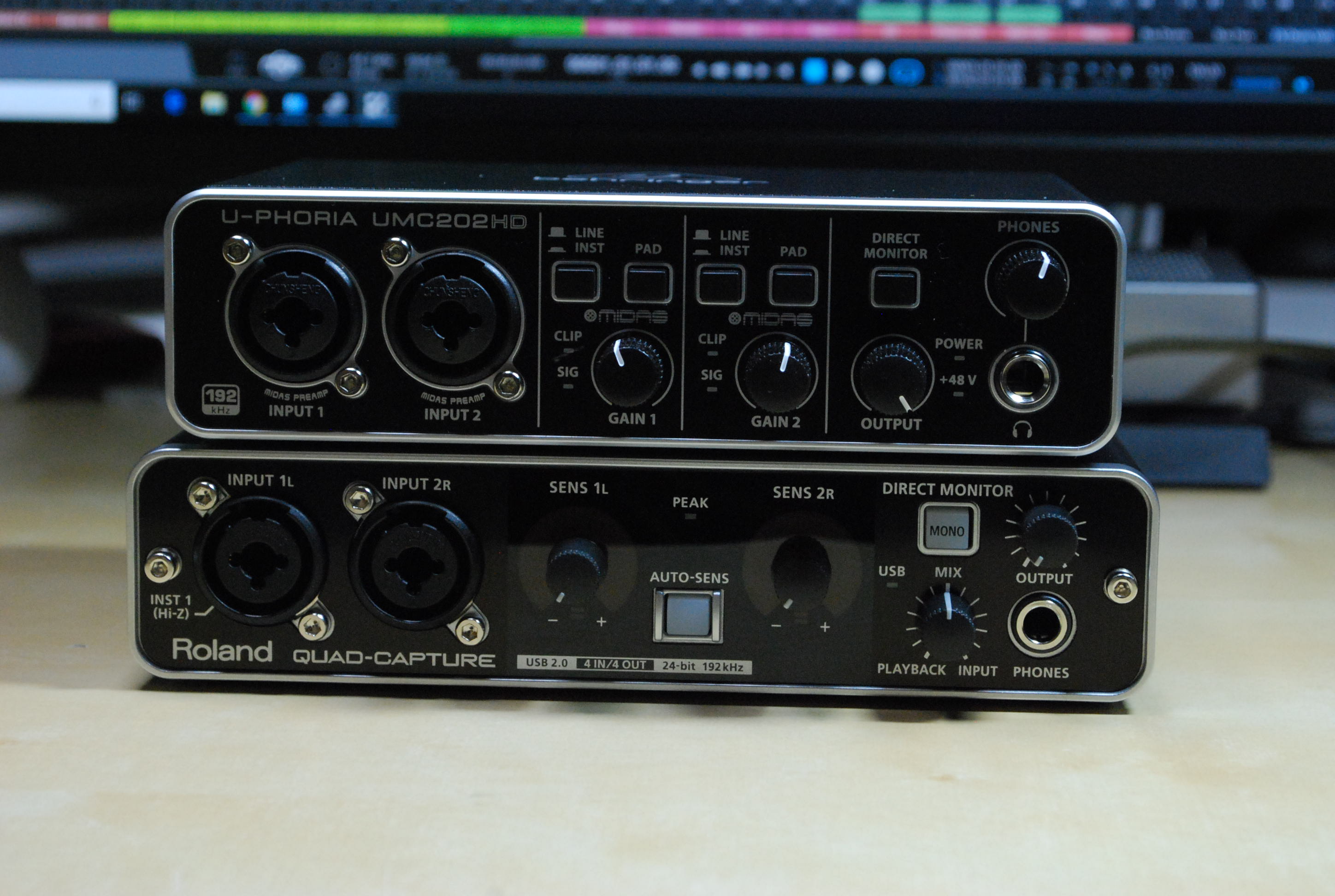 behringer UMC202HD  オーディオインターフェース　格安