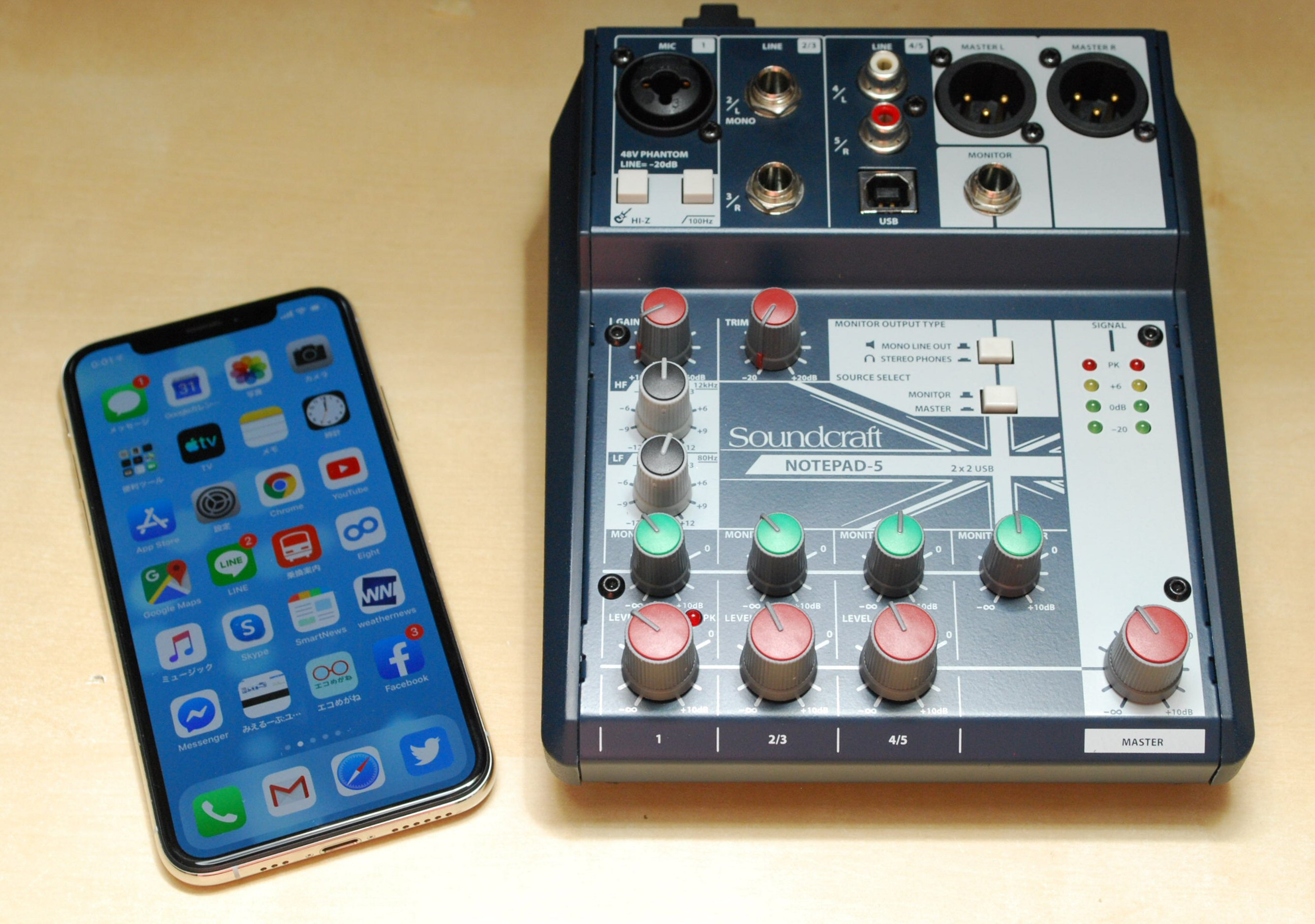 SoundcraftのUSB接続小型ミキサー、Notepad Seriesが3機種発売。DTM用 