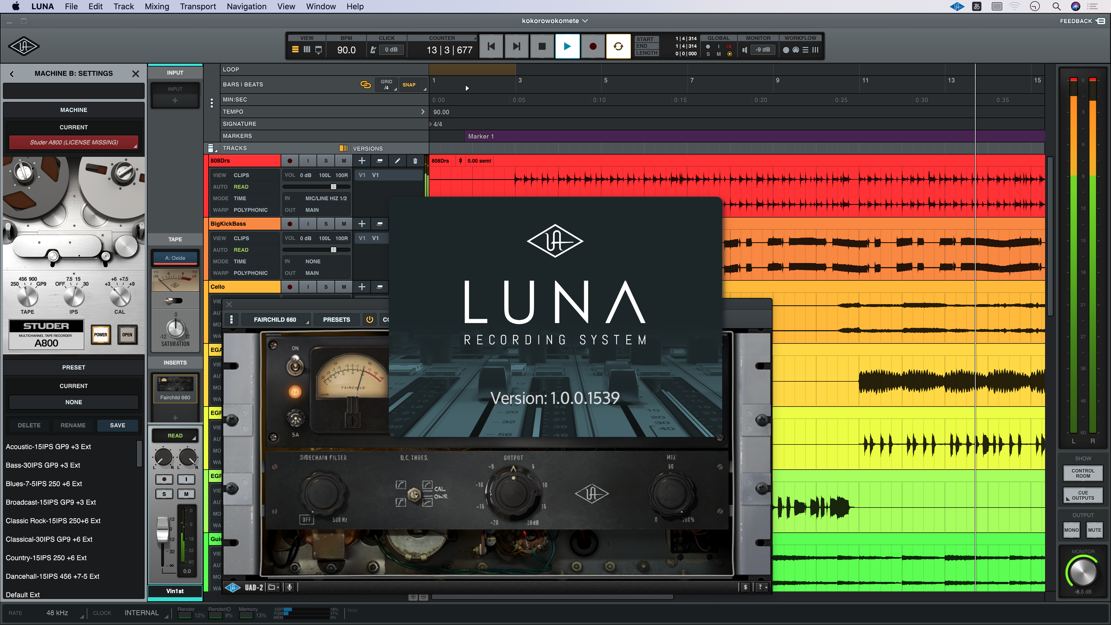 Universal Audioの無料dawのluna 本日爆誕 Console Uad 2とシームレス シンプルながら快適な制作環境を実現 藤本健の Dtmステーション