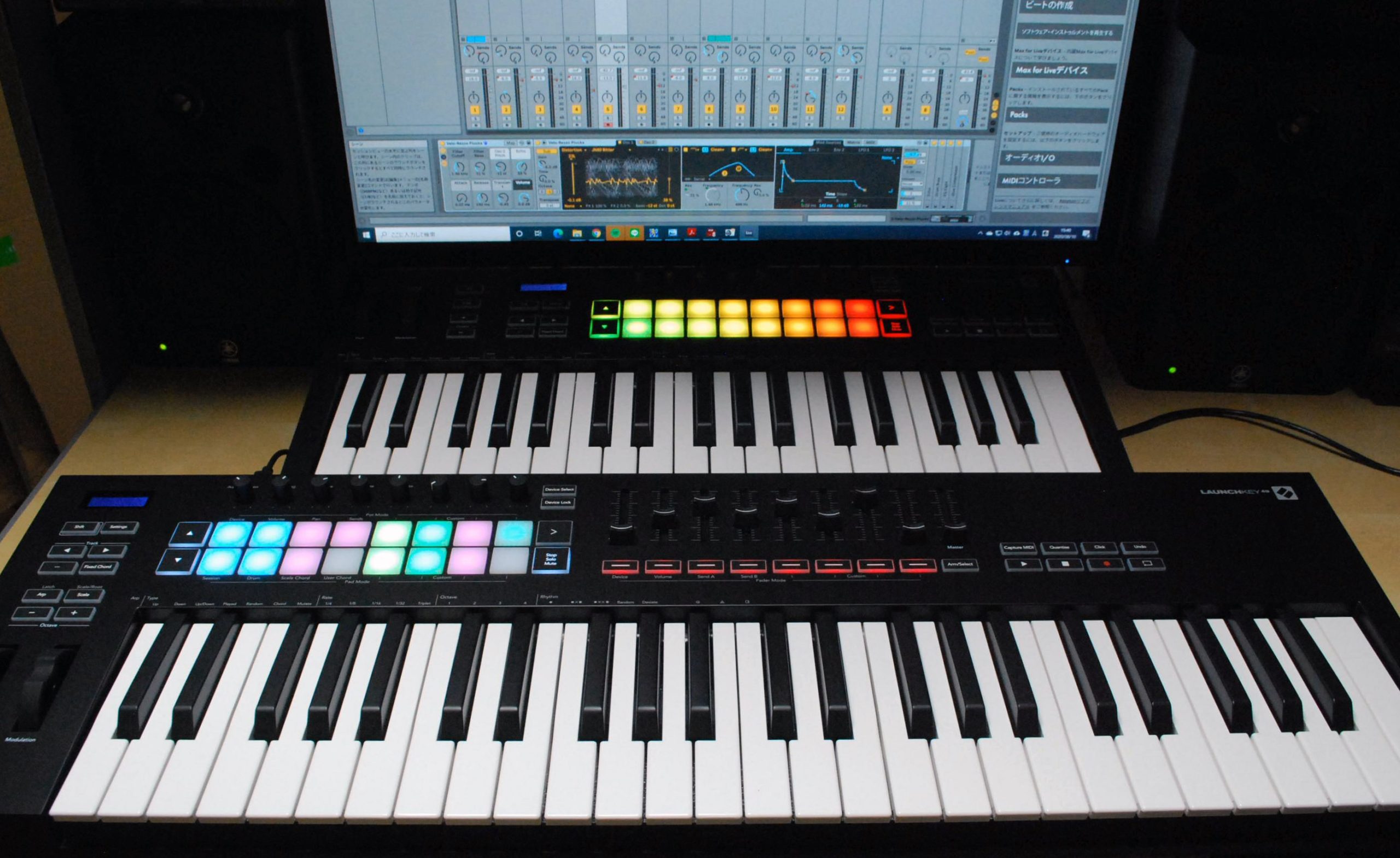 novation Launchkey49 MK3 MIDIキーボード