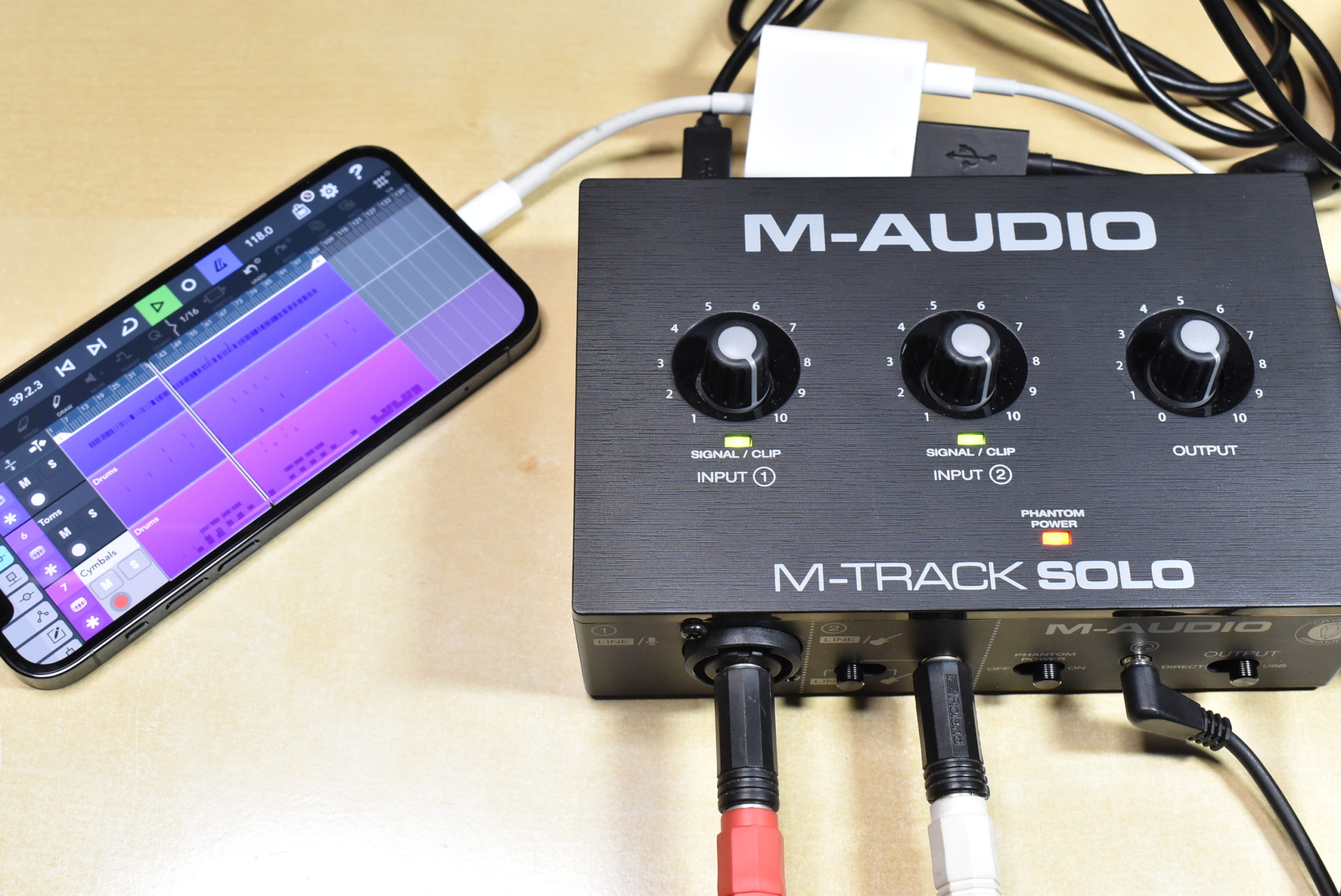 M-Audio オーディオインターフェイス M-track DUO