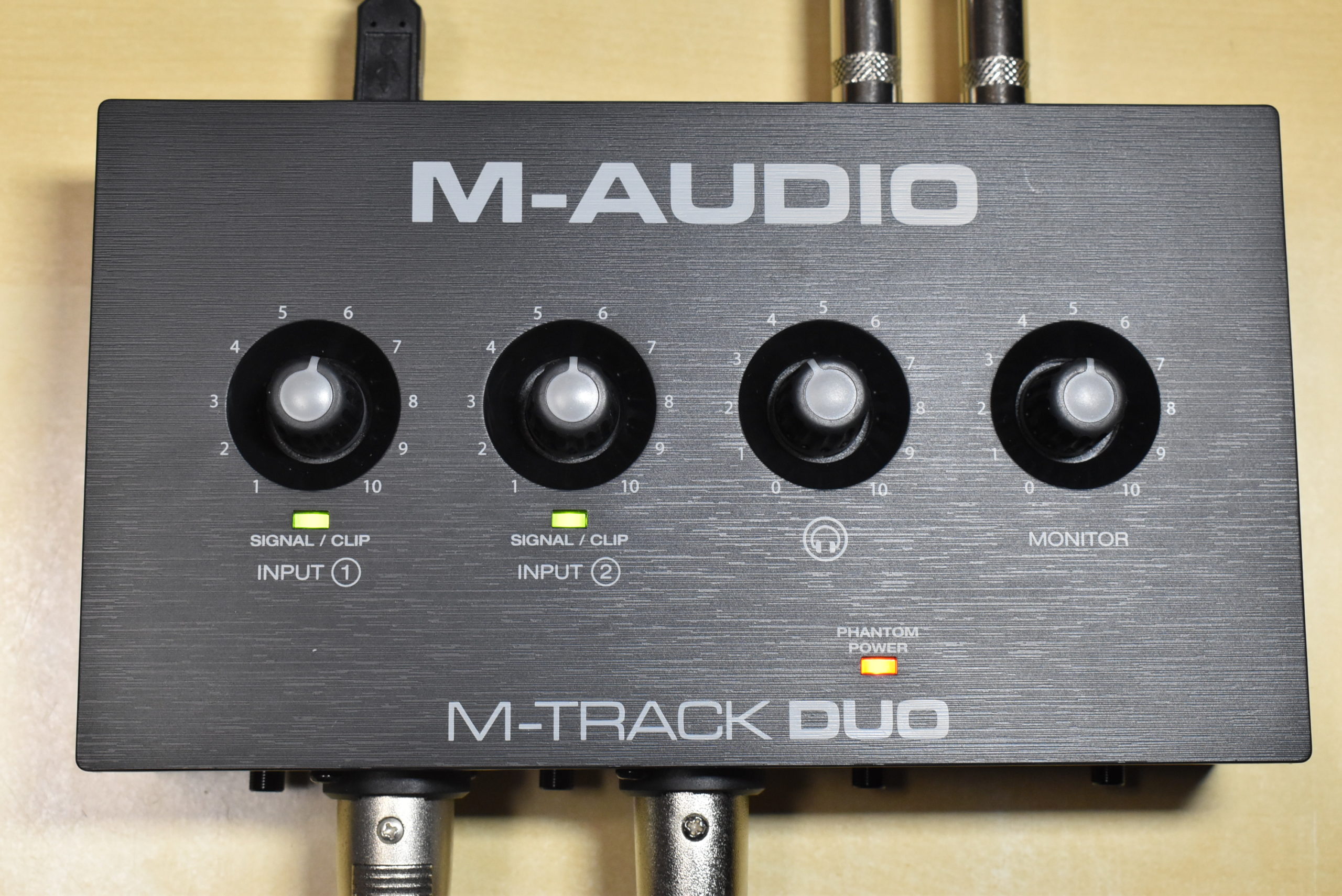 M-Audioの激安オーディオインターフェイス、5,000円のM-Track Solo 
