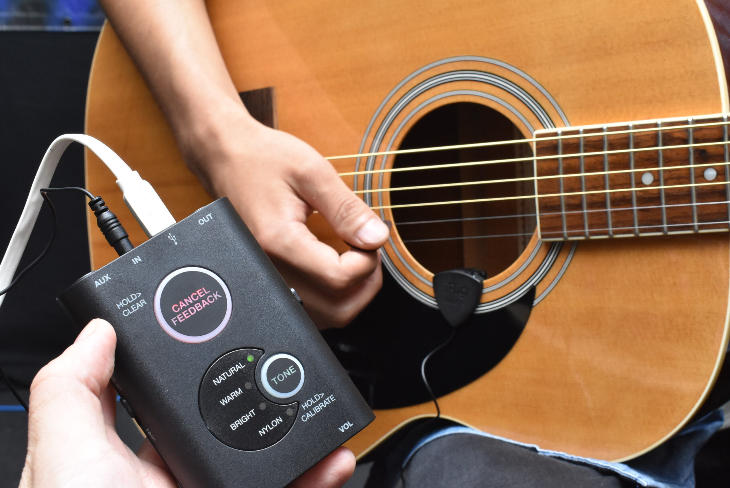 iRig acoustic stage