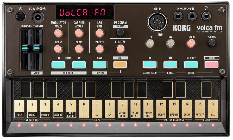 DX7を再現するvolca fmが6音ポリ対応、リバーブ搭載でより強力に。DTM