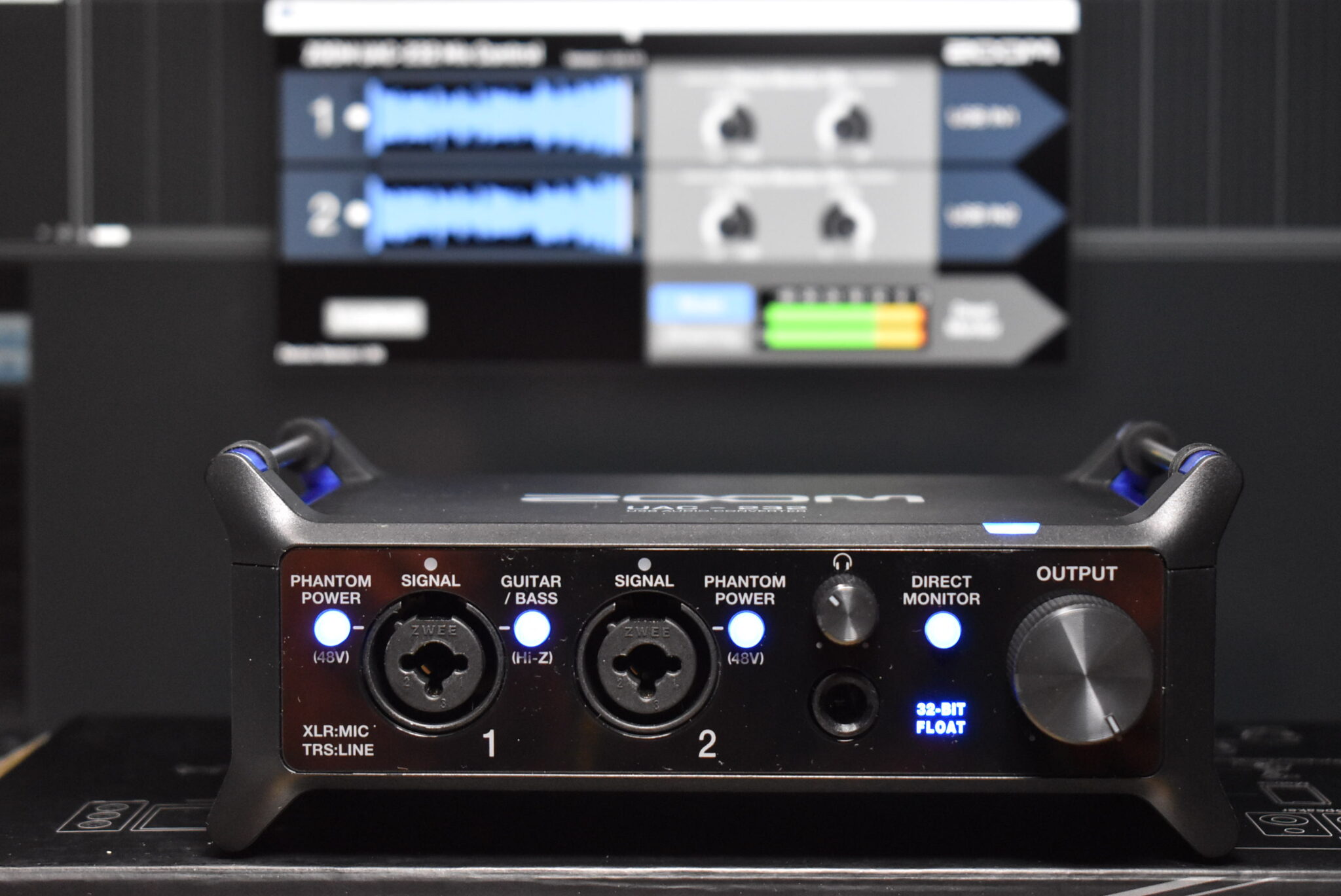 世界初! 爆音でも絶対音割れしない夢の32bit floatオーディオインターフェイス、ZOOM UAC232