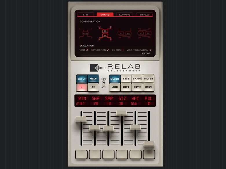 伝説のデジタルリバーブLexicon 480Lを完全再現!Relab Development LX480が日本上陸 | DTMステーション