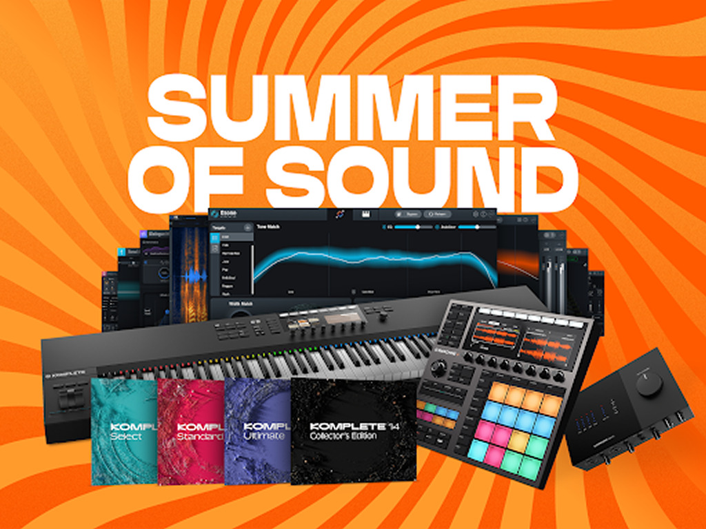 毎年恒例、Native Instrumentsの夏の半額セール、SUMMER OF SOUND 2023がスタート