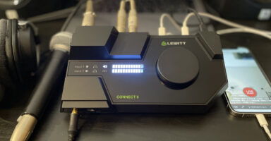 2つのUSBポート持つオーディオインターフェイス、LEWITT CONNECT 6。PCで作った音を劣化なくスマホで配信も!