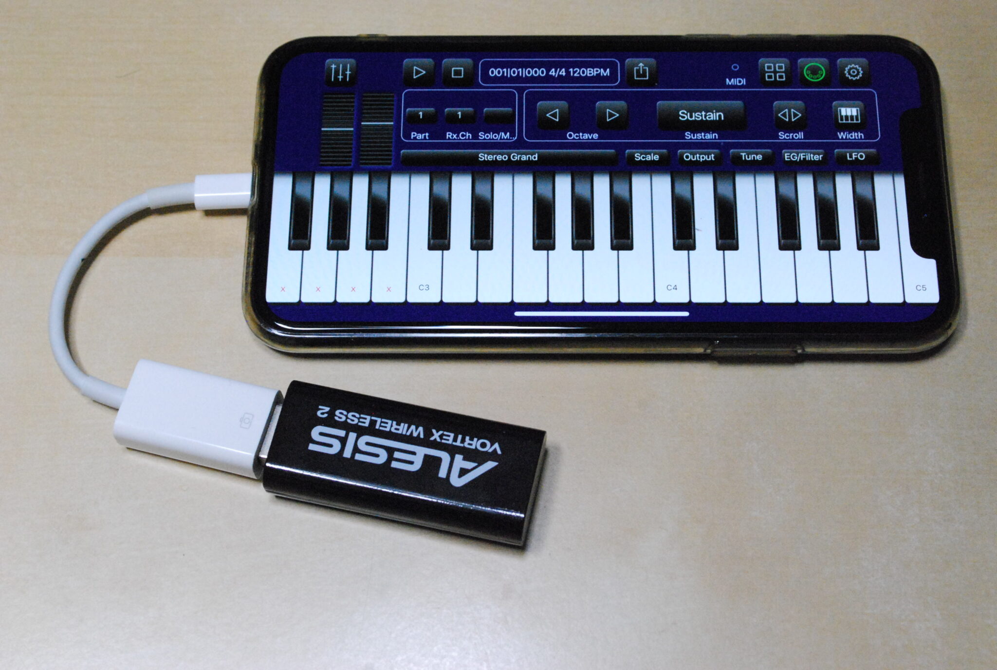 alesis vortex wireless and sampletank for ios alesis vortex wireless and sampletank for ios